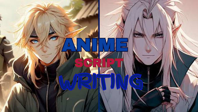 Gig Preview - Write anime script, movie scripts, anime writing for manga recap, manhwa, anime