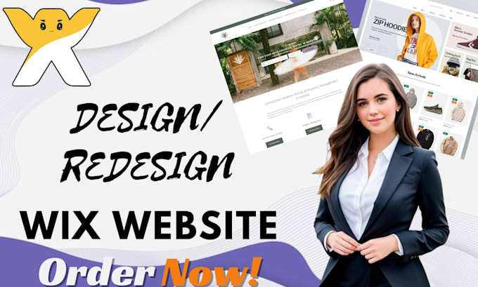 Gig Preview - Wix website redesign wix website design wix website development redesign wix