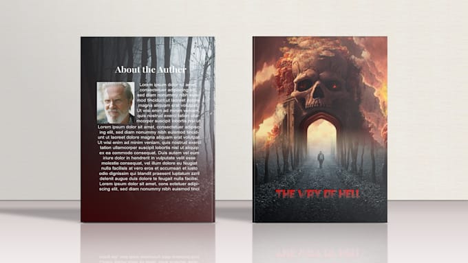 Gig Preview - Design eye catching horror dark fantasy book cover design