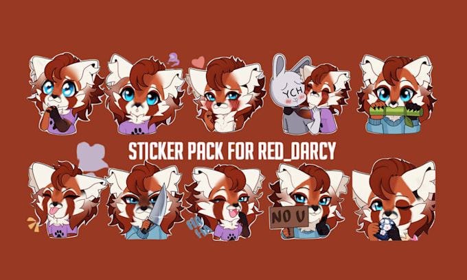 Gig Preview - Do animated furry sticker crypto animated sticker furry nsfw telegram sticker