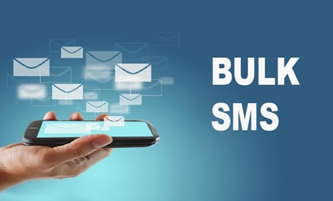 Gig Preview - Send bulk SMS marketing, text message, bulk email to your targeted audience