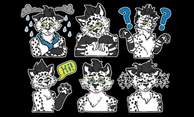 Gig Preview - Draw nsfw furry sticker furry telegram sticker discord animated sticker GIF