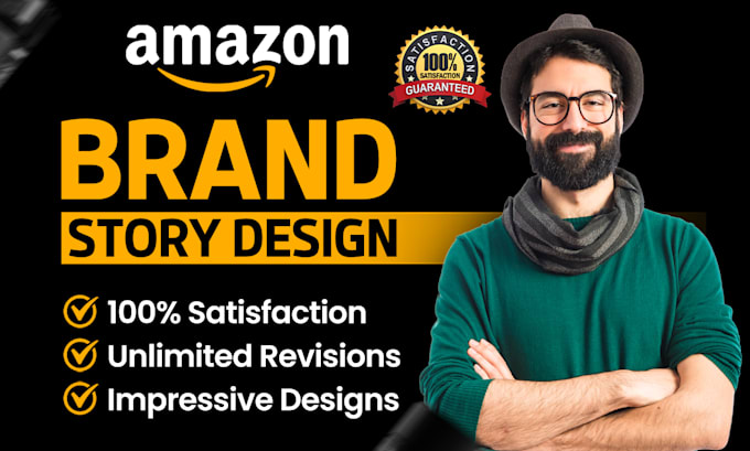 Gig Preview - Design a professional amazon brand story for better sales