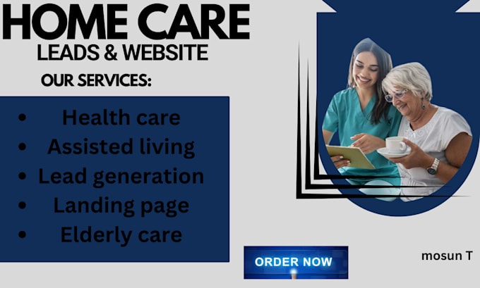 Bestseller - design home care website health care site senior care assisted living dna