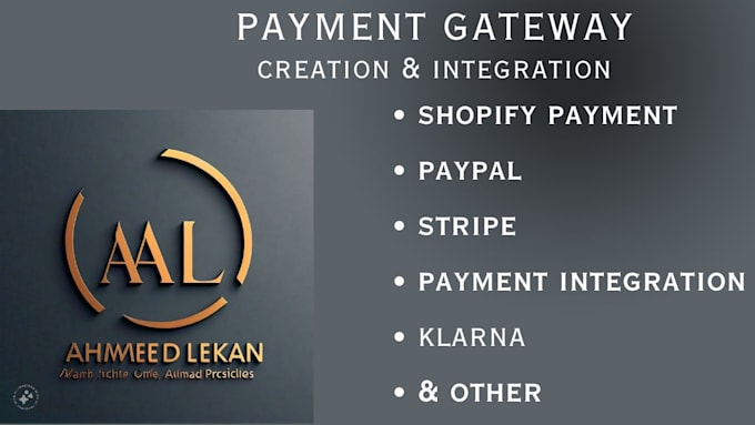 Gig Preview - Integrate payment gateway paypal stripe integration to your shopify store