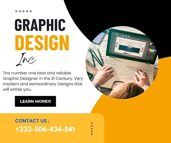 Gig Preview - Be your pro graphic designer