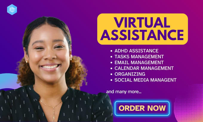 Bestseller - be your creative adhd virtual assistant, admin VA real estate virtual assistant