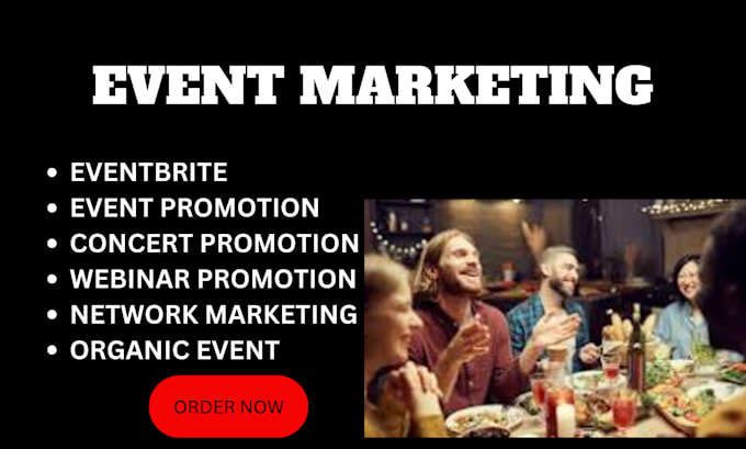 Gig Preview - Do successful event promotion event marketing webinar ads concert promotion