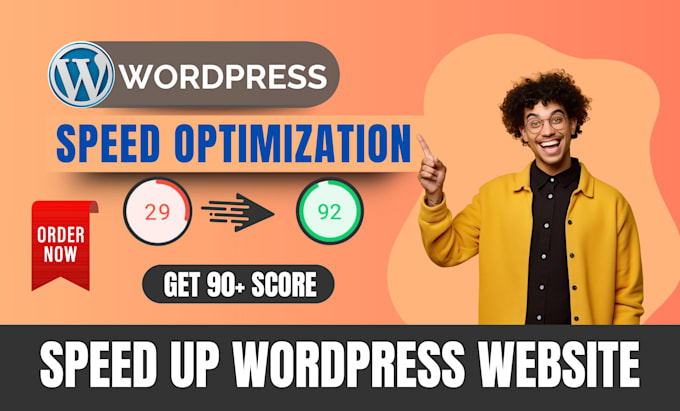 Gig Preview - Wordpress speed optimization and higher google pagespeed scores