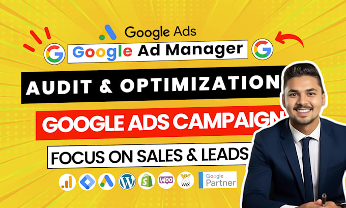 Gig Preview - Audit and optimize google ads adwords search ads PPC campaigns