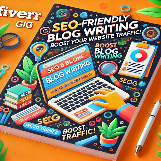 Gig Preview - Create SEO friendly blog writing boost your website traffic