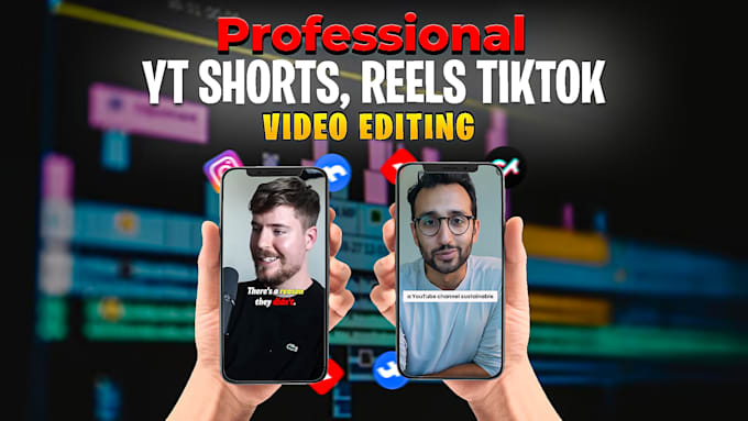 Gig Preview - Edit youtube shorts, instagram reels, and tiktok videos