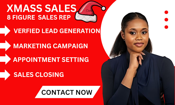 Gig Preview - Be your sales representative sales closer lead conversion to appointment setting