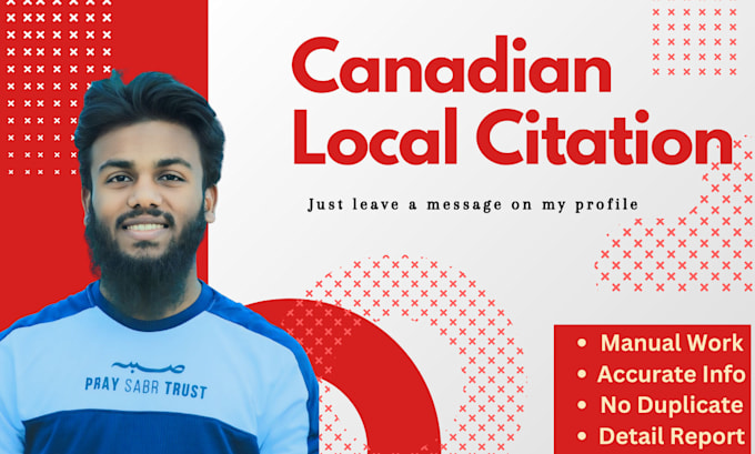 Gig Preview - Give canada local citation service to enhance local SEO