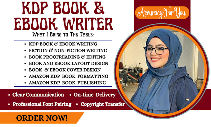 Bestseller - kdp book design ebook writer ghostwriter amazon kindle paperback book formatting