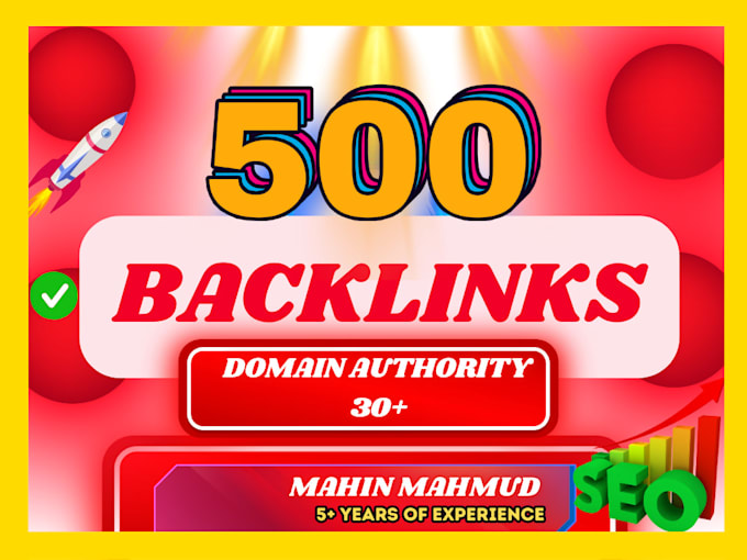 Gig Preview - Monthly off page SEO service with 500 high quality links