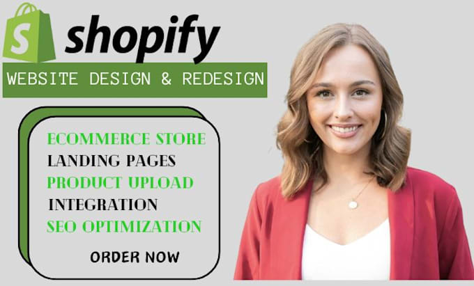 Bestseller - redesign shopify website design shopify website shopify store redesign