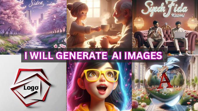 Gig Preview - Generate a realistic ai image generator with dall e 3 and