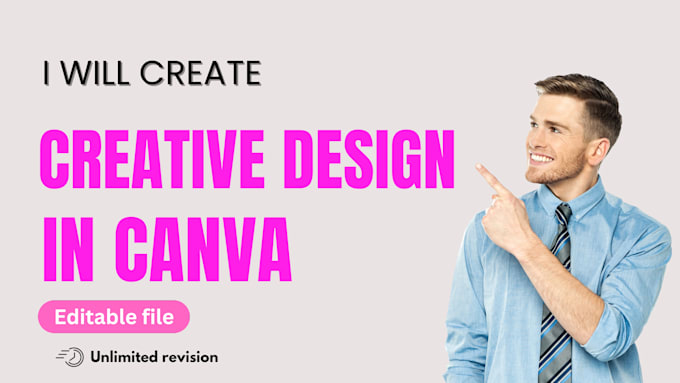 Gig Preview - Create professional canva designs for social media design