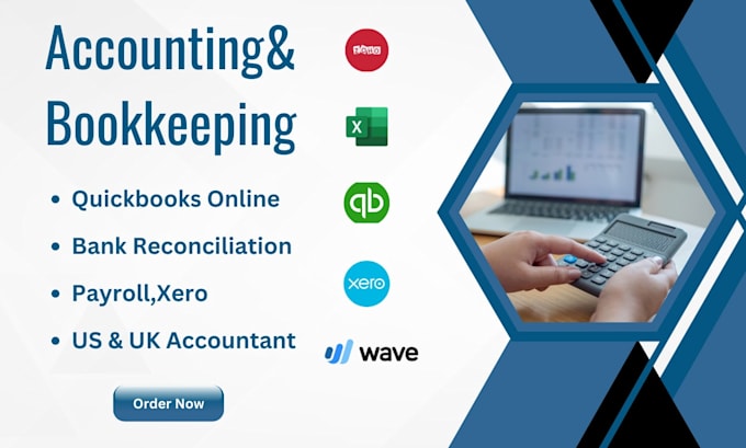 Gig Preview - Accounting,book keeping,quick book,payroll,bank reconciliation