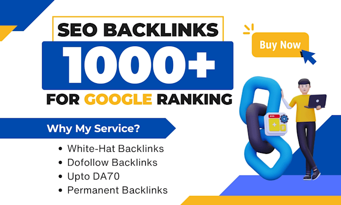 Bestseller - create 1000 SEO dofollow backlinks for google ranking