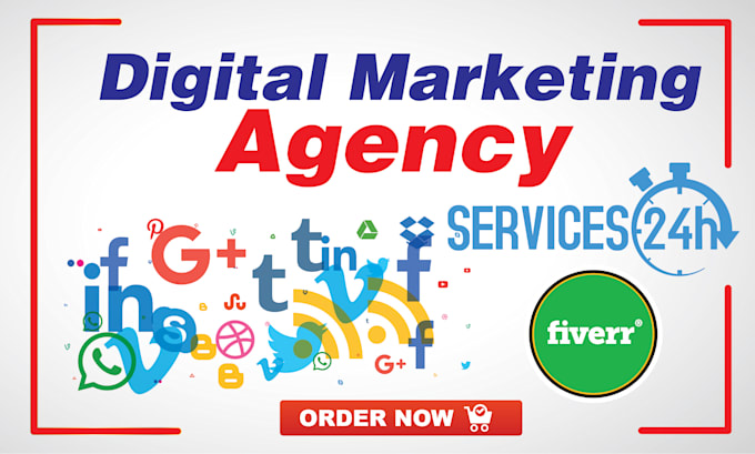 Gig Preview - Digital marketing expert agency and social media management your business