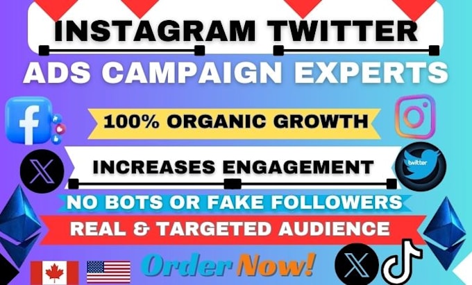 Gig Preview - Do x twitter marketing for organic followers growth and increase high engagement