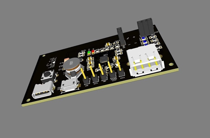 Gig Preview - Design your schematic design pcb design circuit board design kicad altium