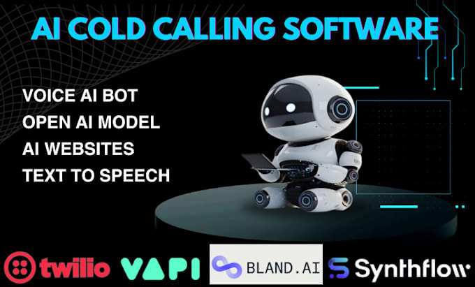 Gig Preview - Create ai calling agent vapi air ai twilio voice ai bot synthflow bland ai