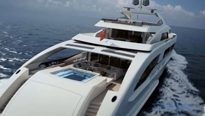 Gig Preview - Offer 3d boat animation, 3d cgi animation, 3d ship animation, 3d yacht animation