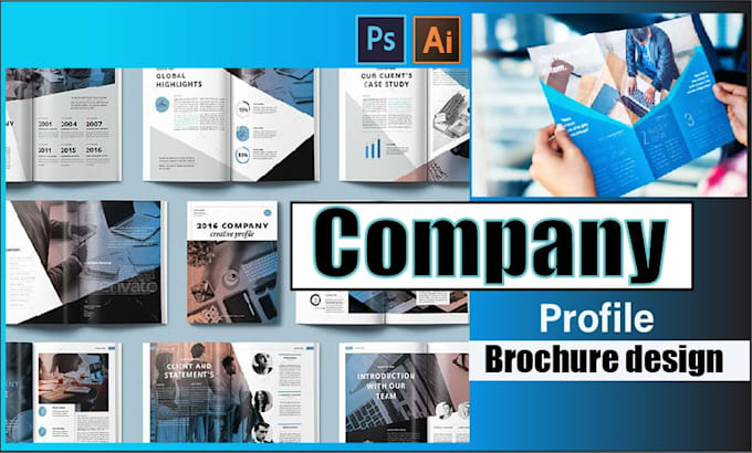 Gig Preview - Create eye catchy business proposal,company profile,flyer,boucher,booklet