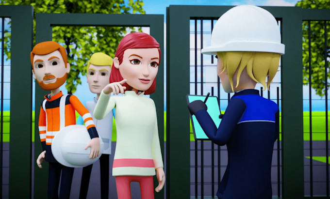 Gig Preview - Do eye catching 3d character animations for viral social media ads and reels