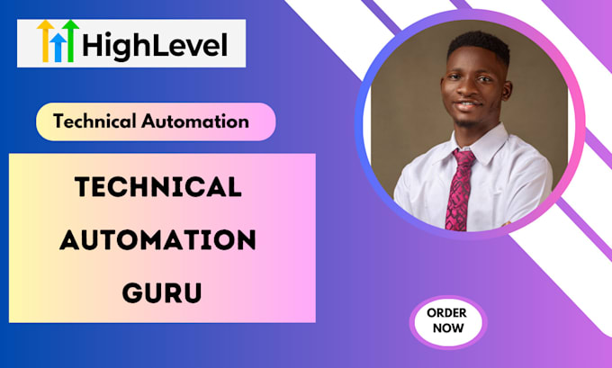 Gig Preview - Be your gohighlevel make com zapier expert for automation and technical workflow