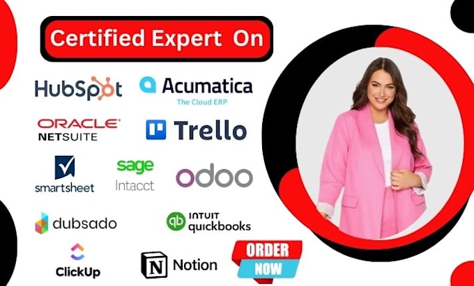 Bestseller - be your acumatica trello netsuite notion clickup hubspot dubsado smartsheets