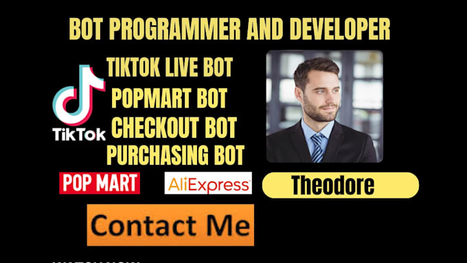 Gig Preview - Build automated popmart buying bot, tiktok live buying bot, auto checkout bot