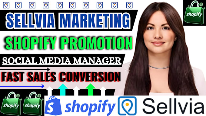 Gig Preview - Boost shopify sales promote sellvia store tiktok shop fb ad social media manager