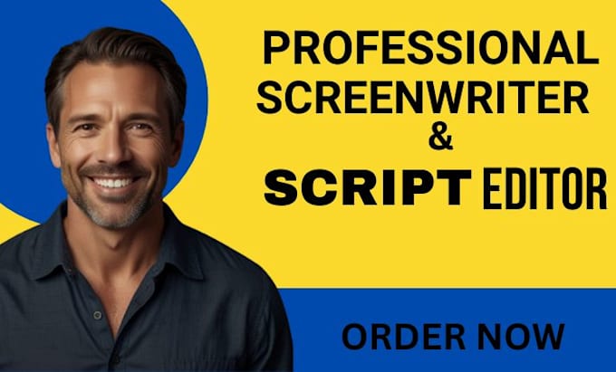 Gig Preview - Edit, proofread and format your screenplay or movie script for tv series