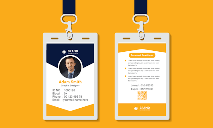 Gig Preview - Create professional student id within 24hours