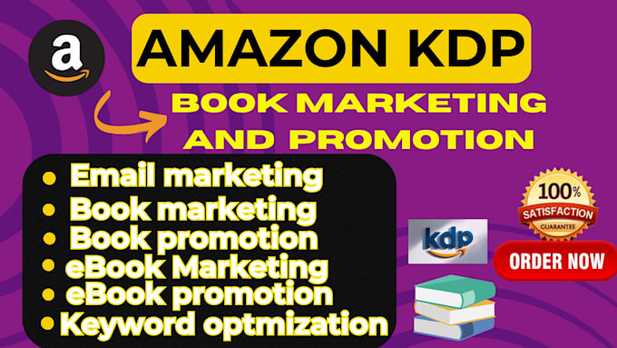 Gig Preview - Effectively promote your ebook on amazon kindle