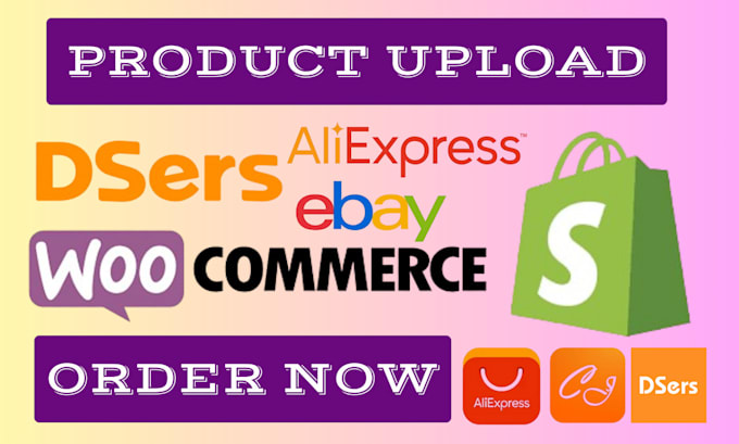 Gig Preview - Upload or add 500 winning products to your shopify store and woocommerce