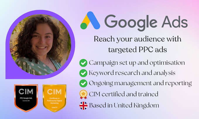 Gig Preview - Set up and optimise your PPC google ad campaigns