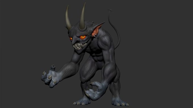 Gig Preview - Create 3d animal or creature,3d concept model,cgi games for 3d printing and vfx