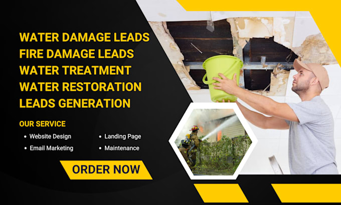 Bestseller - generate water damage leads fire damage leads water treatment water restoration