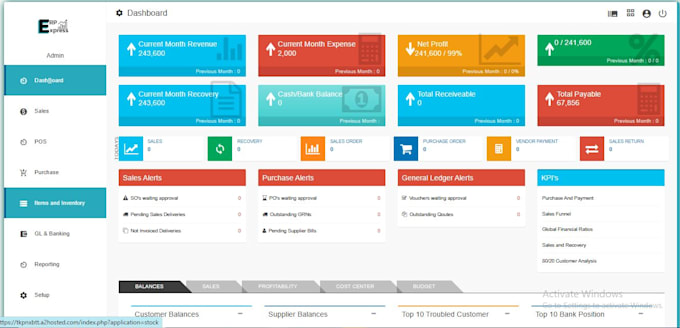 Gig Preview - Make pos and inventory management system