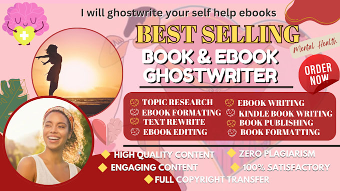 Gig Preview - Write self help ebook, do medical writing, life coach ebook, health and fitness