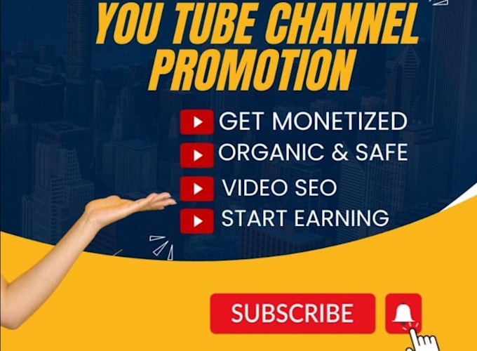 Gig Preview - Do organic youtube video promotion with shoutout to 500k subscribers