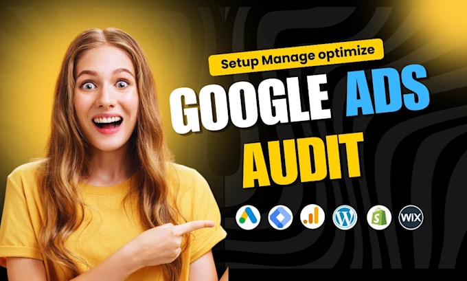 Gig Preview - Audit and setup google ads adwords ppc search ads campaign for any business