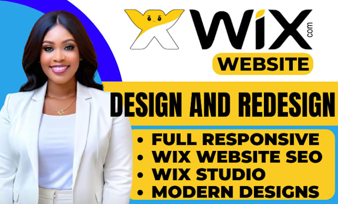 Gig Preview - Wix website redesign wix website design wix website wix redesign clone wix site