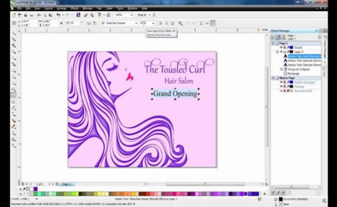 Gig Preview - Do any kind graphic design in coreldraw