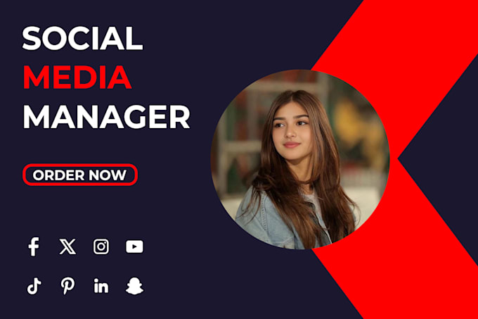 Gig Preview - Be your social media manager and content creator